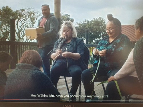 Ngāti Whātua Ōrākei artists join us to promote the importance of mammograms